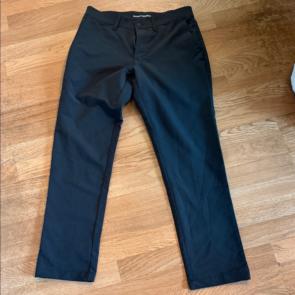 Banana Republic Athletic performance pants Black